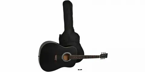 Chitarra acustica nera Navarra NV 31